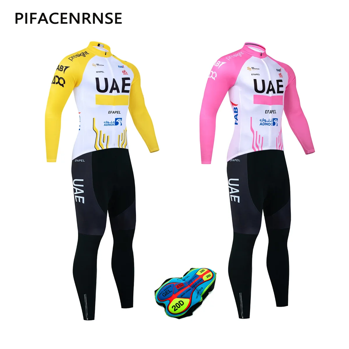 Yellow Winter Clothing - Neues gelbes Radtrikot Winter 2027 UAE