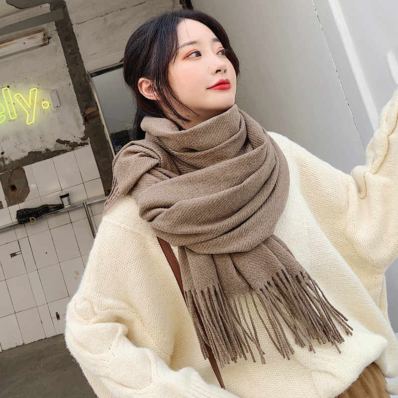 Cashmere Scarf Wrap - VISROVER neue 20-Farben-Winterschal für Damen, modische