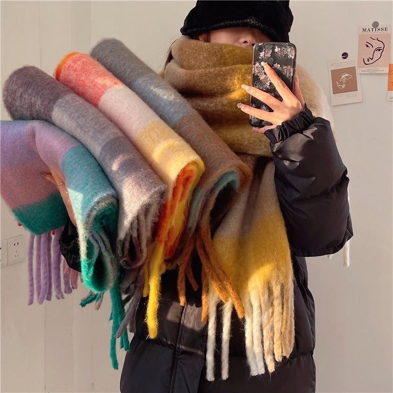 Cashmere Scarf Wrap - 2025New Winter Dicke Warme Schal Frauen