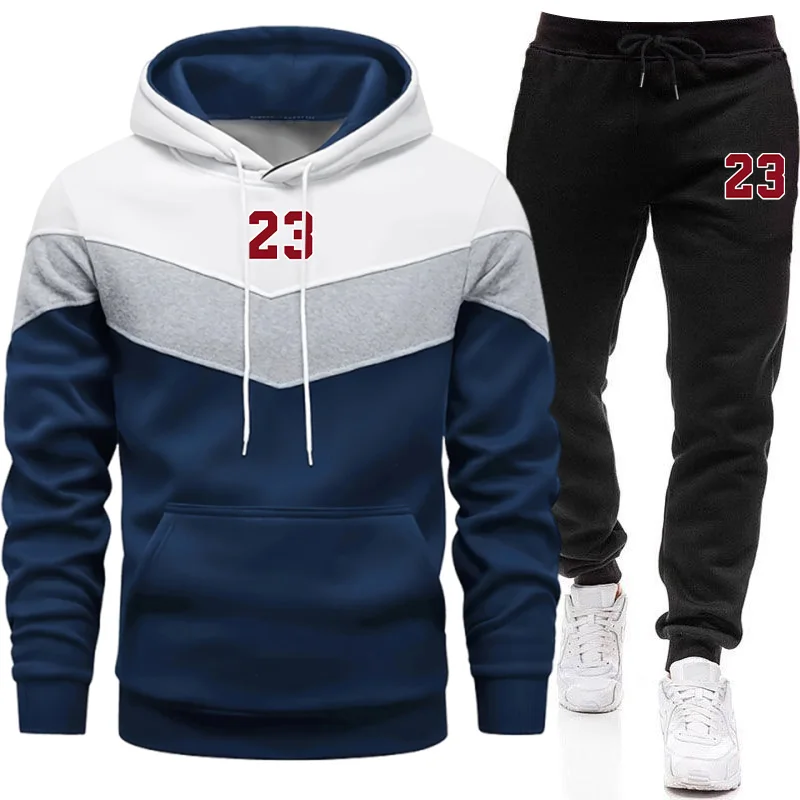 Winter Clothing For Men - Neuer Trainingsanzug für Herren Lässiger Kapuzenpullover