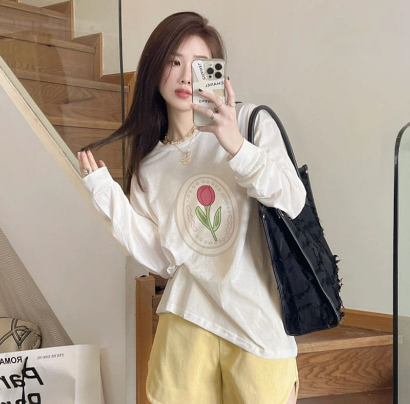 Yellow Winter Clothing - Damen-Sweatshirts, Vintage-Kleidung, Kunst, gespleißt, braun, gelb,