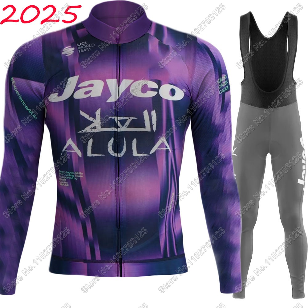 Winter Clothing Australia - Jayco Alula 2025 Team Radtrikot-Set Langarm