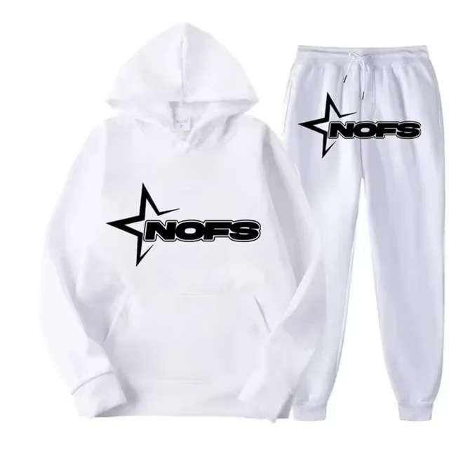 Winter Clothing For Men - 2026 Streetwear Herren Kapuzenpullover Trainingsanzug Star
