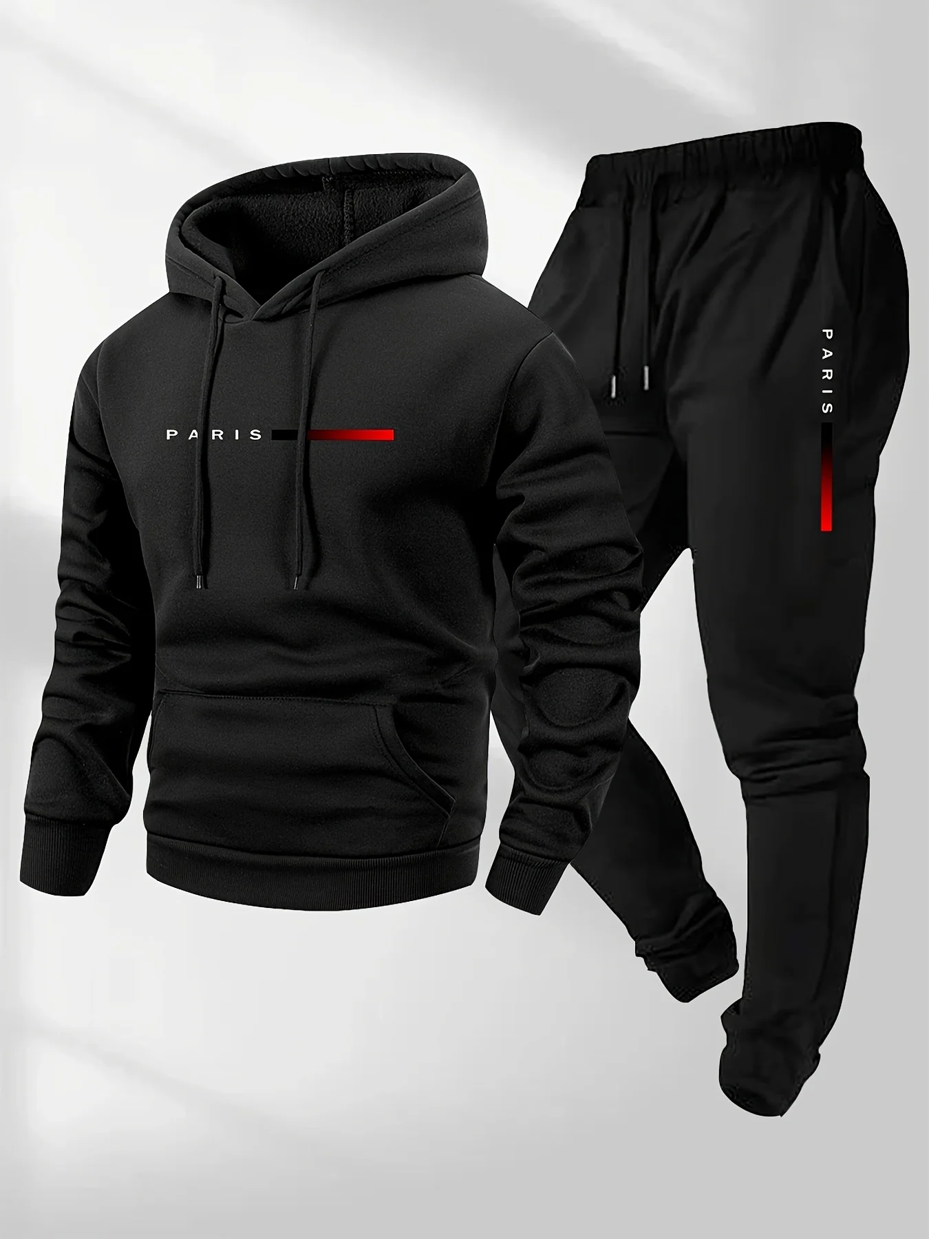 Winter Clothing Fashion - Neuer Trend Street Fashion Buchstaben-Bedrucktes Sportbekleidungs-Set