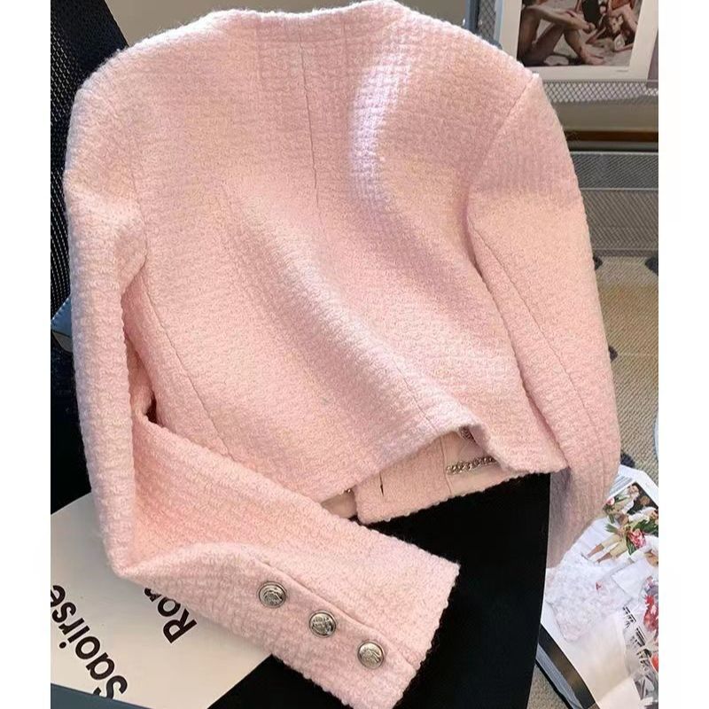 Frauen Tweed duftende rosa Jac – Jack Winter Clothing Bewertung und Preis