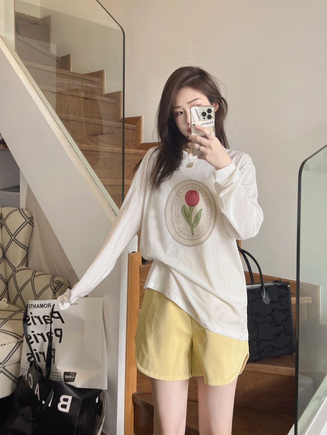 Damen-Sweatshirts, Vintage-Kle – Yellow Winter Clothing Bewertung und Preis