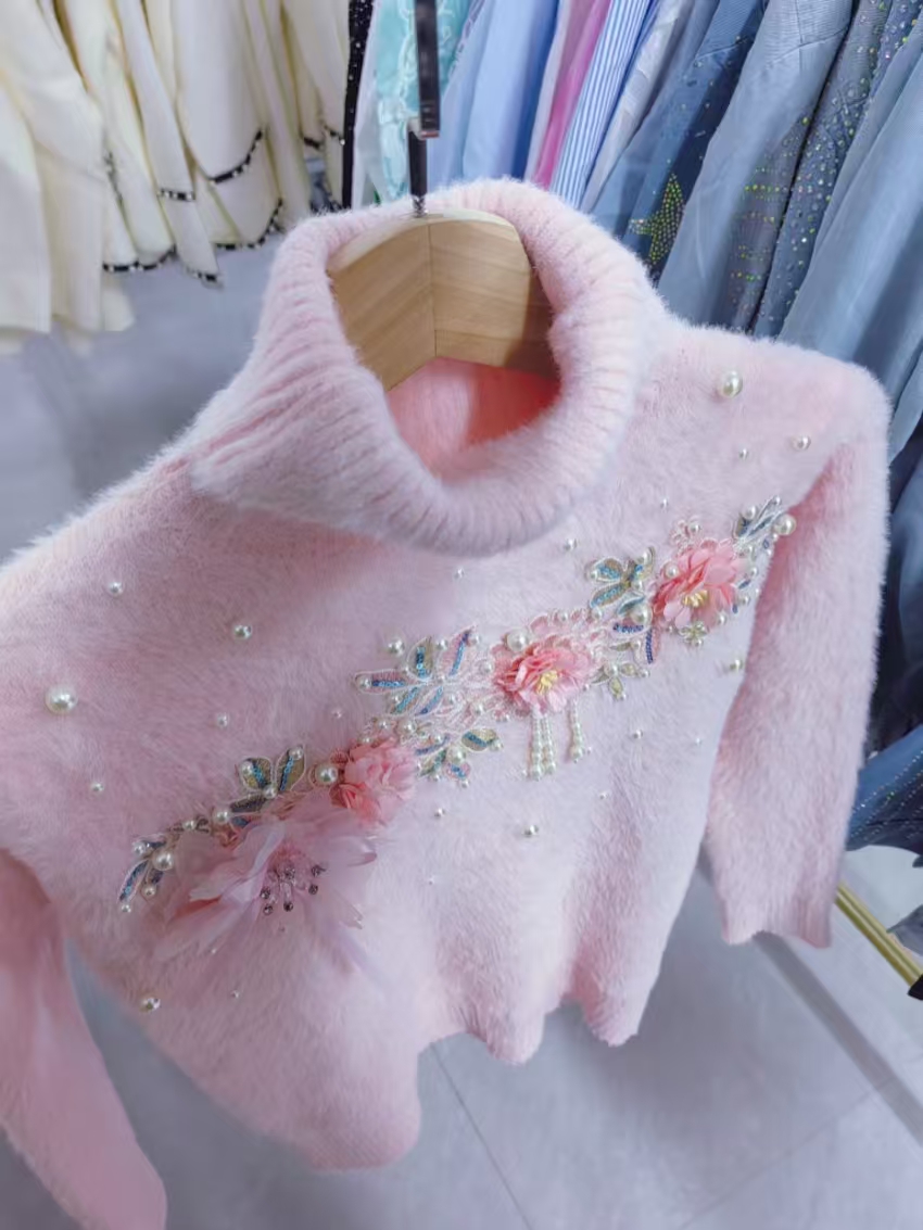 Echtes Foto Rollkragenpullover – Winter Clothing Photo Bewertung und Preis