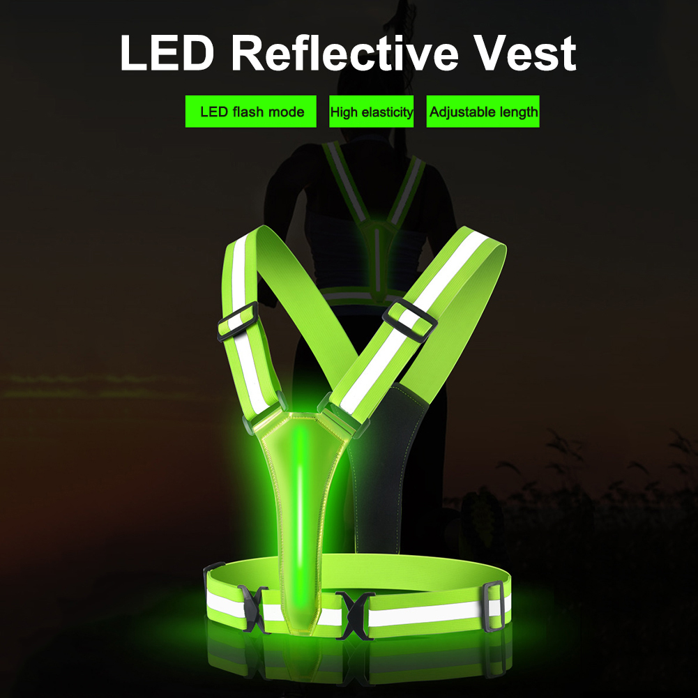 LED-Laufweste, verstellbare re – Yellow Winter Clothing Bewertung und Preis