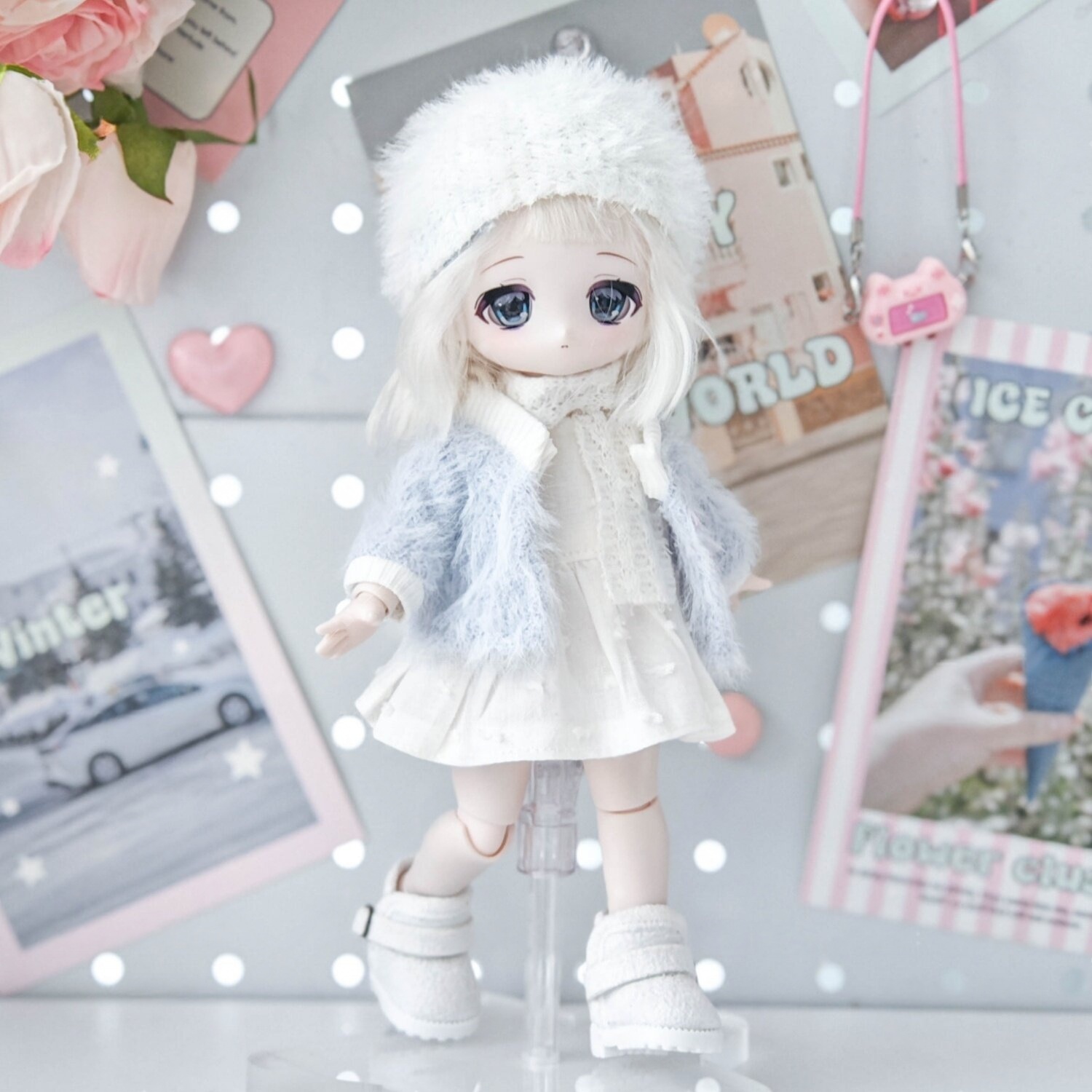 Bonnie Bunny Dream BJD Puppenk – Winter Clothing Options Bewertung und Preis