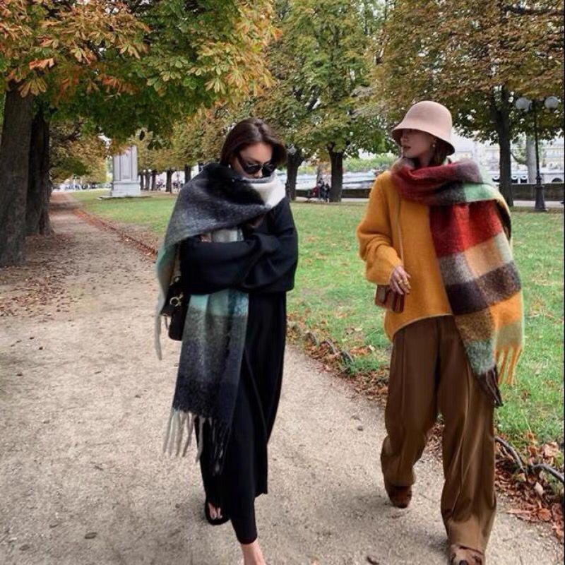 NEUE Luxus Winter Dicke Warme  – Cashmere Scarf Wrap Bewertung und Preis