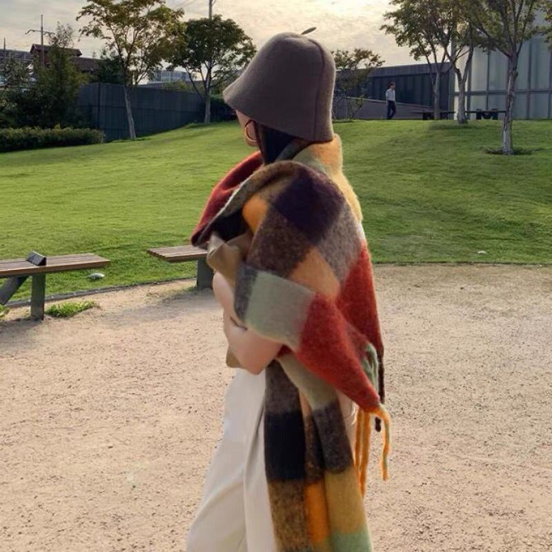 NEUE Luxus Winter Dicke Warme  – Cashmere Scarf Wrap Bewertung und Preis