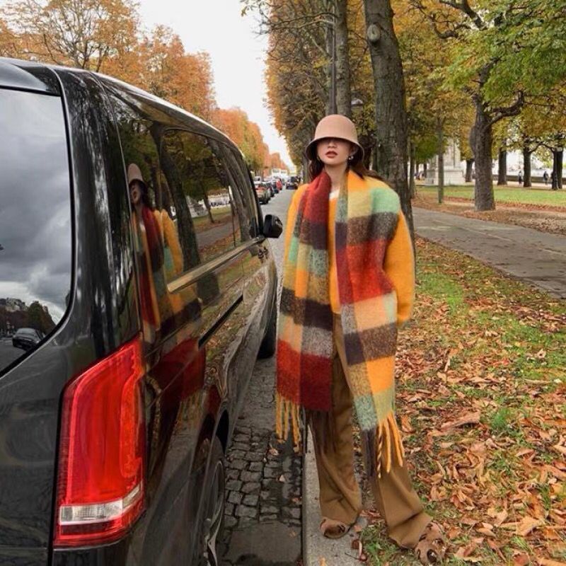 NEUE Luxus Winter Dicke Warme  – Cashmere Scarf Wrap Bewertung und Preis