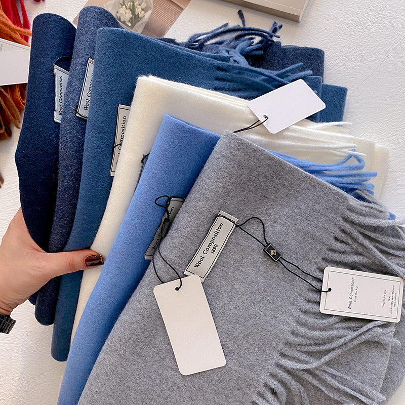 2024 Winter Wolle Schal Für Fr – Cashmere Scarf Wrap Bewertung und Preis