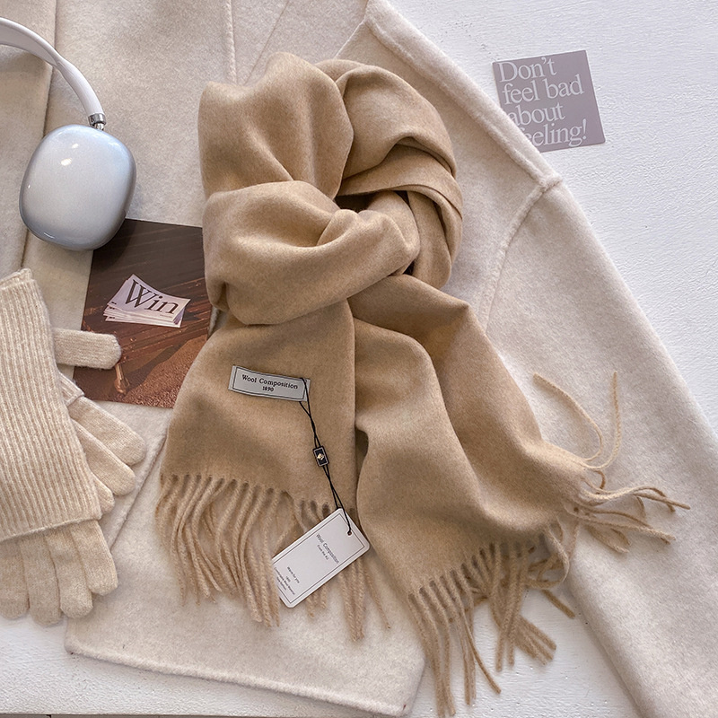 2024 Winter Wolle Schal Für Fr – Cashmere Scarf Wrap Bewertung und Preis