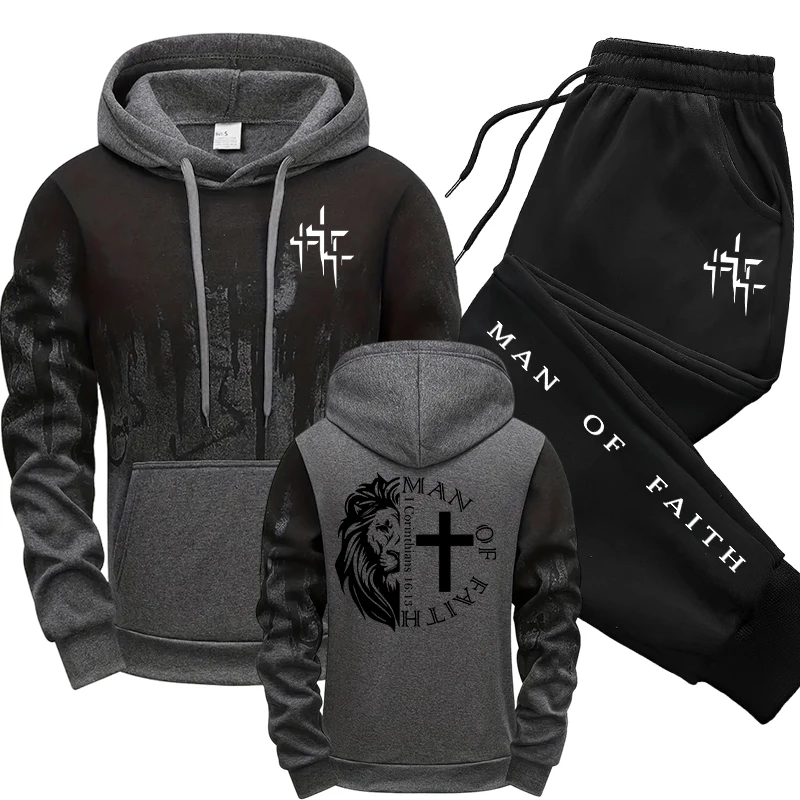 Man of Faith Muster Herren-Set – Winter Clothing For Men Bewertung und Preis