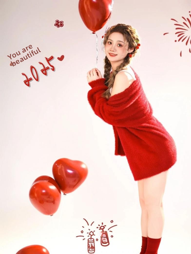 Neuer Herbst-Winter Roter Pull – Winter Clothing Photo Bewertung und Preis