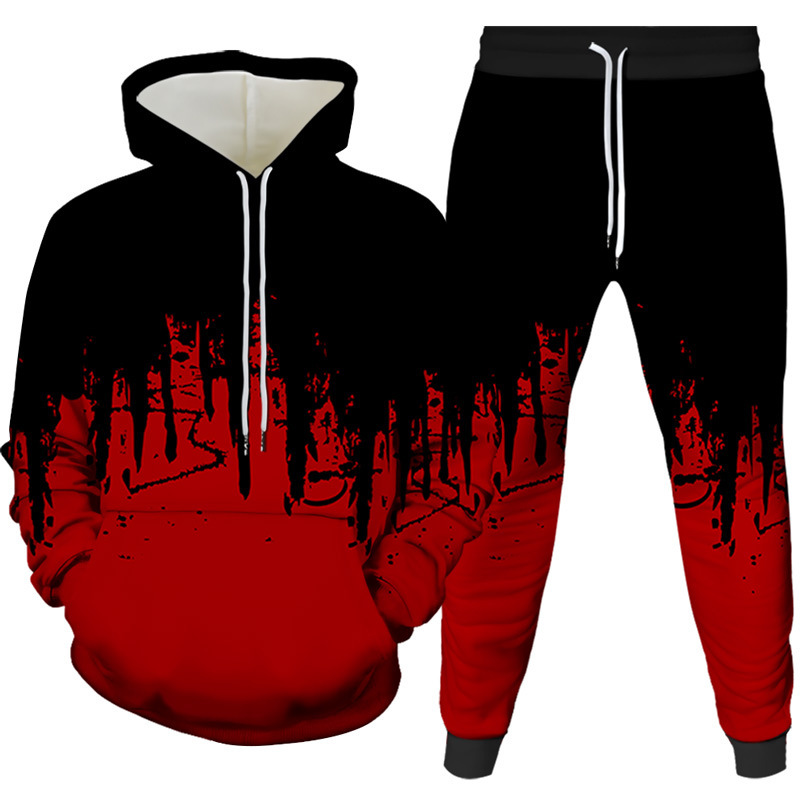 Tinte Malerei 3D Gedruckt Hood – Winter Clothing Fashion Bewertung und Preis