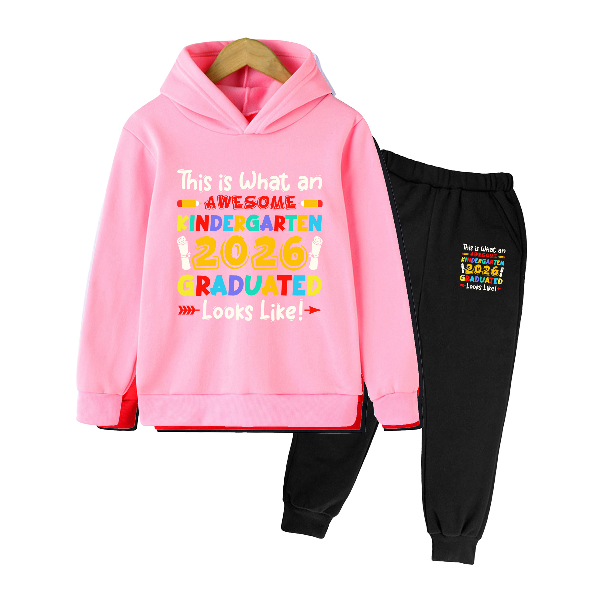 Kinder-Abschluss-Hoodie & Hose – Winter Clothing Kindergarten Bewertung und Preis